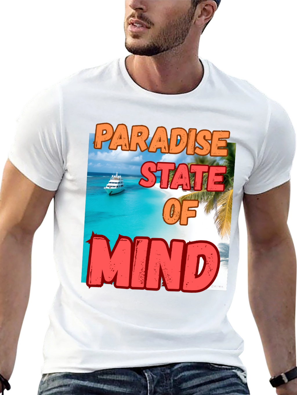 Paradise State of Mind Graphic T-Shirt