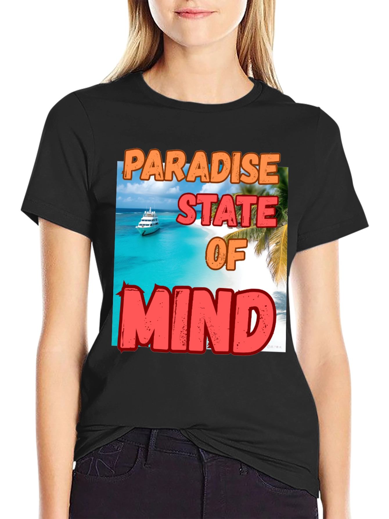 Paradise State of Mind Graphic T-Shirt