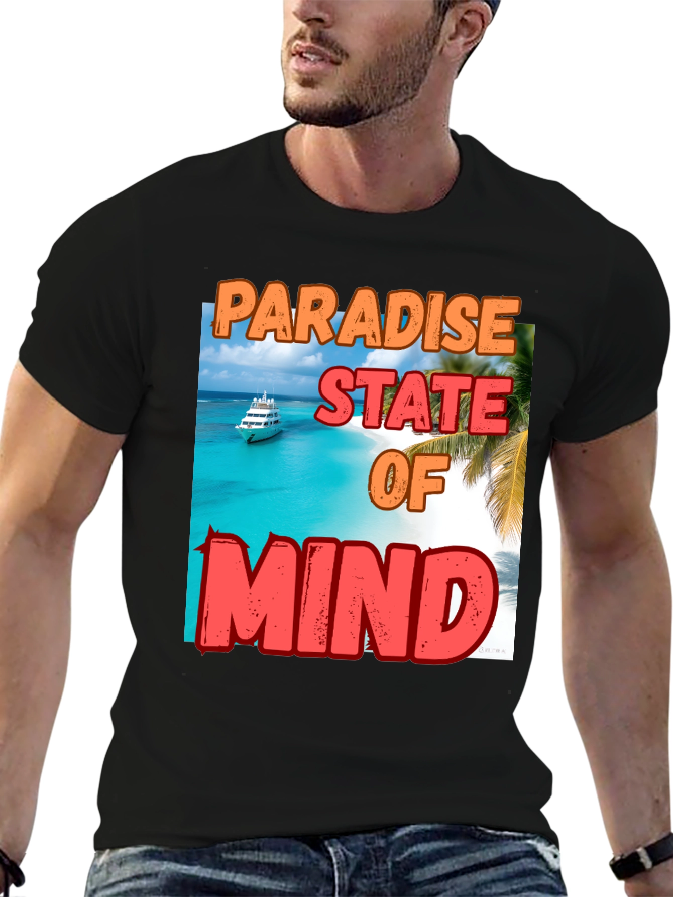 Paradise State of Mind Graphic T-Shirt