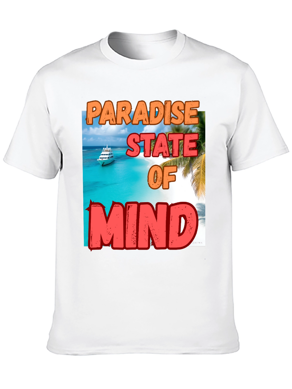 Paradise State of Mind Graphic T-Shirt