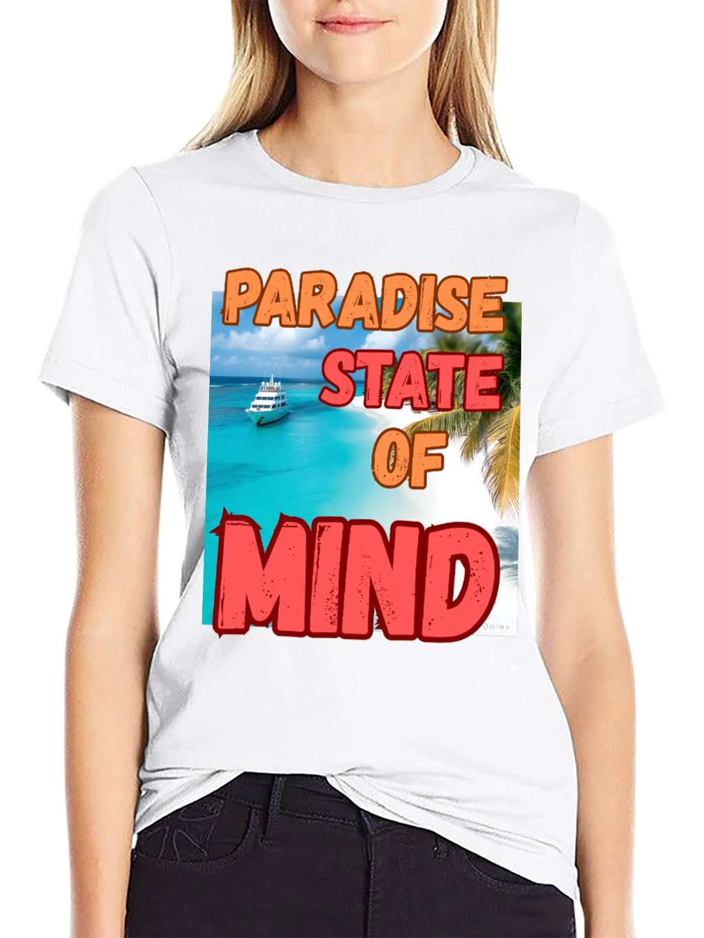 Paradise State of Mind Graphic T-Shirt