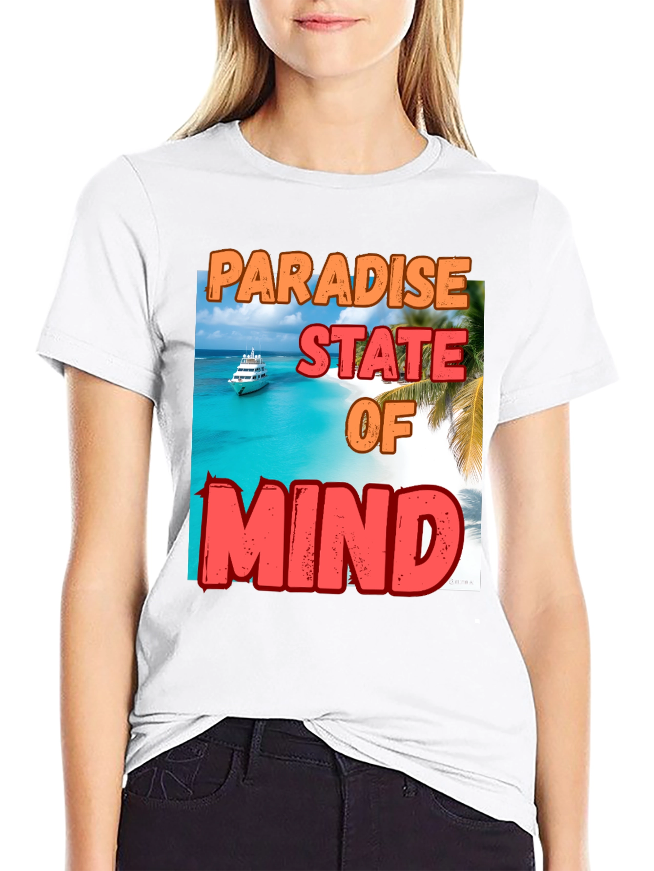 Paradise State of Mind Graphic T-Shirt