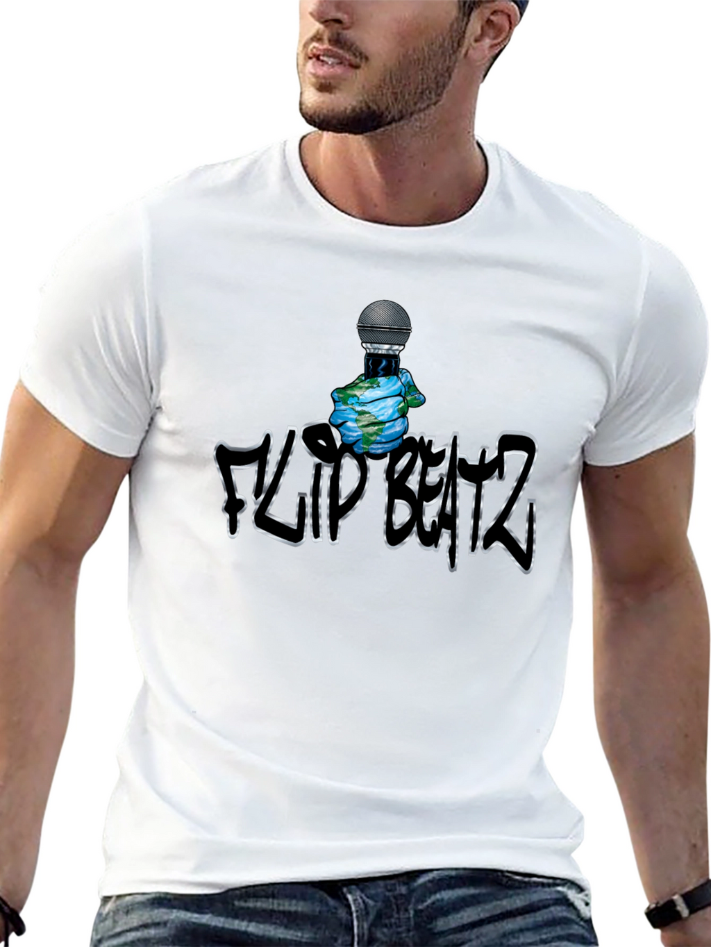 Flip Beatz Graphic T-Shirt - Music Inspired Tee
