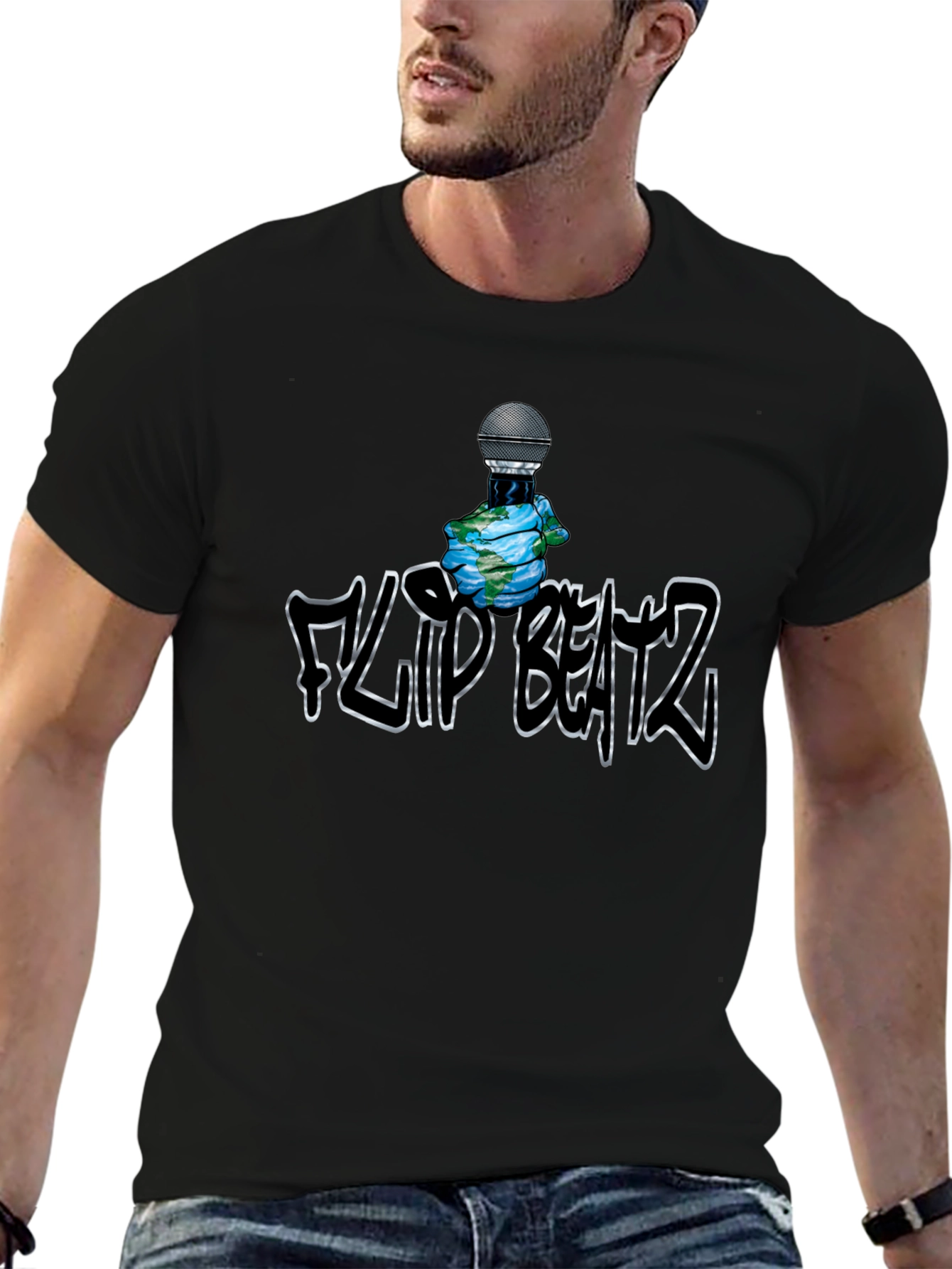 Flip Beatz Graphic T-Shirt - Music Inspired Tee