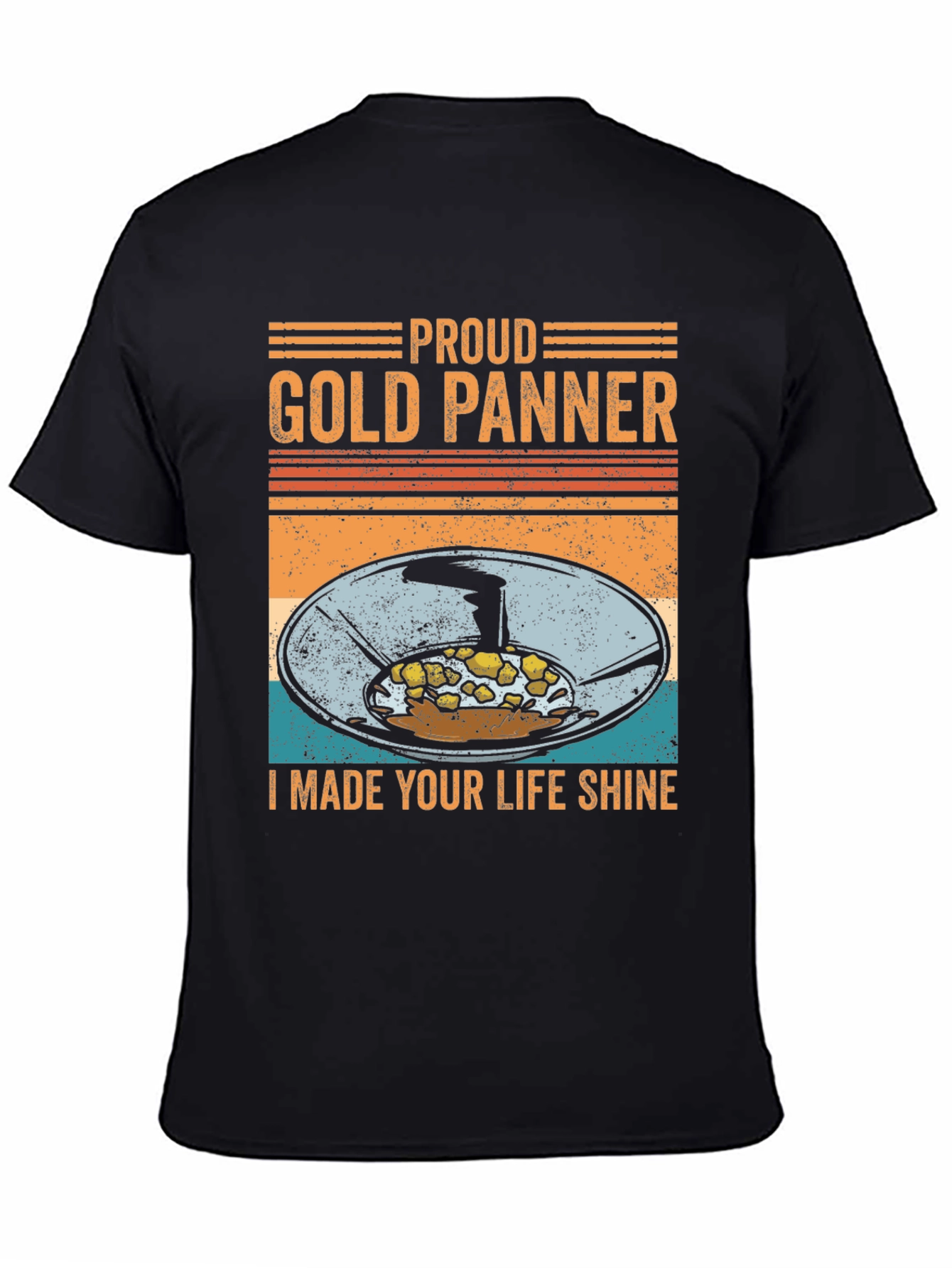 Proud Gold Panner T-Shirt