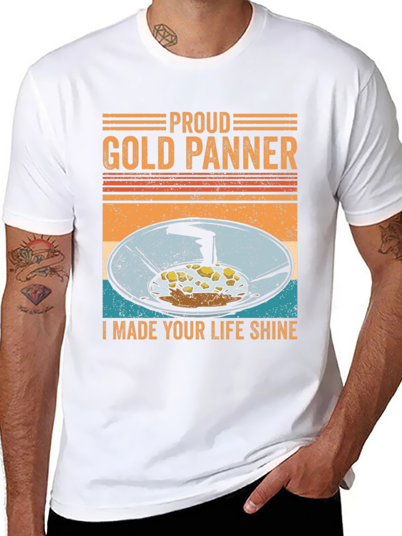 Proud Gold Panner T-Shirt