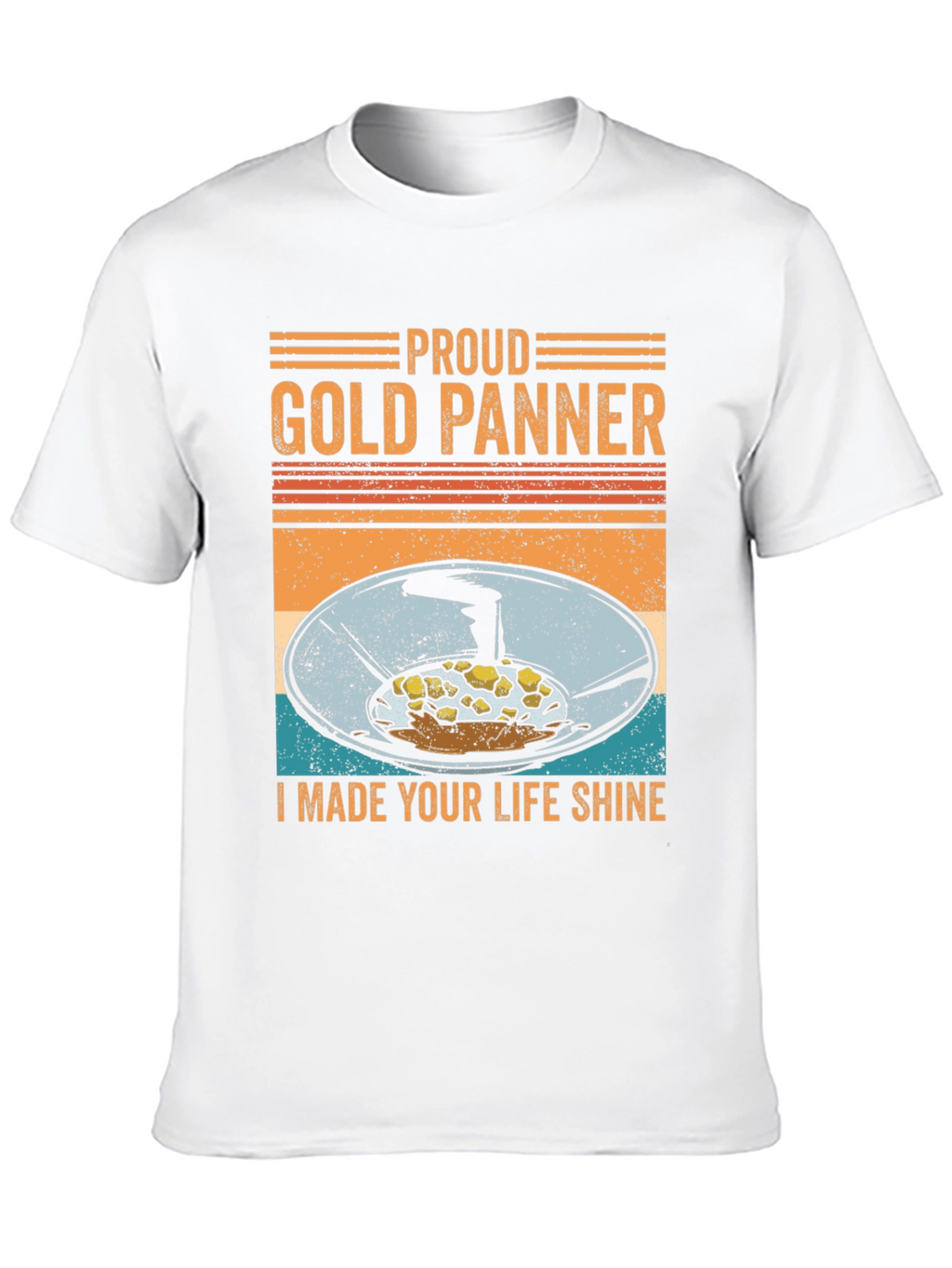 Proud Gold Panner T-Shirt