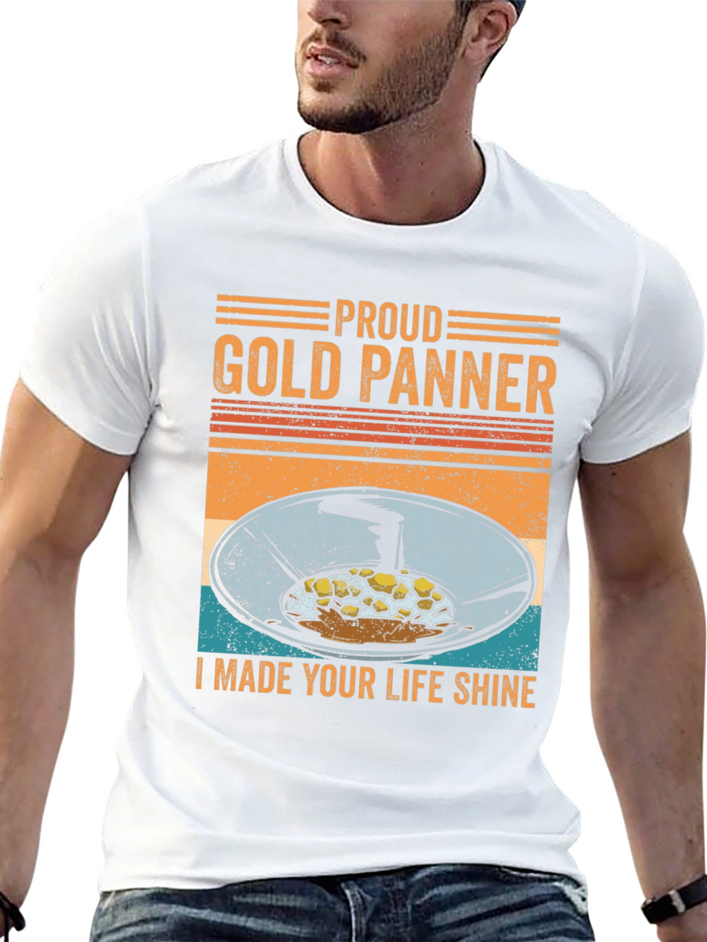 Proud Gold Panner T-Shirt
