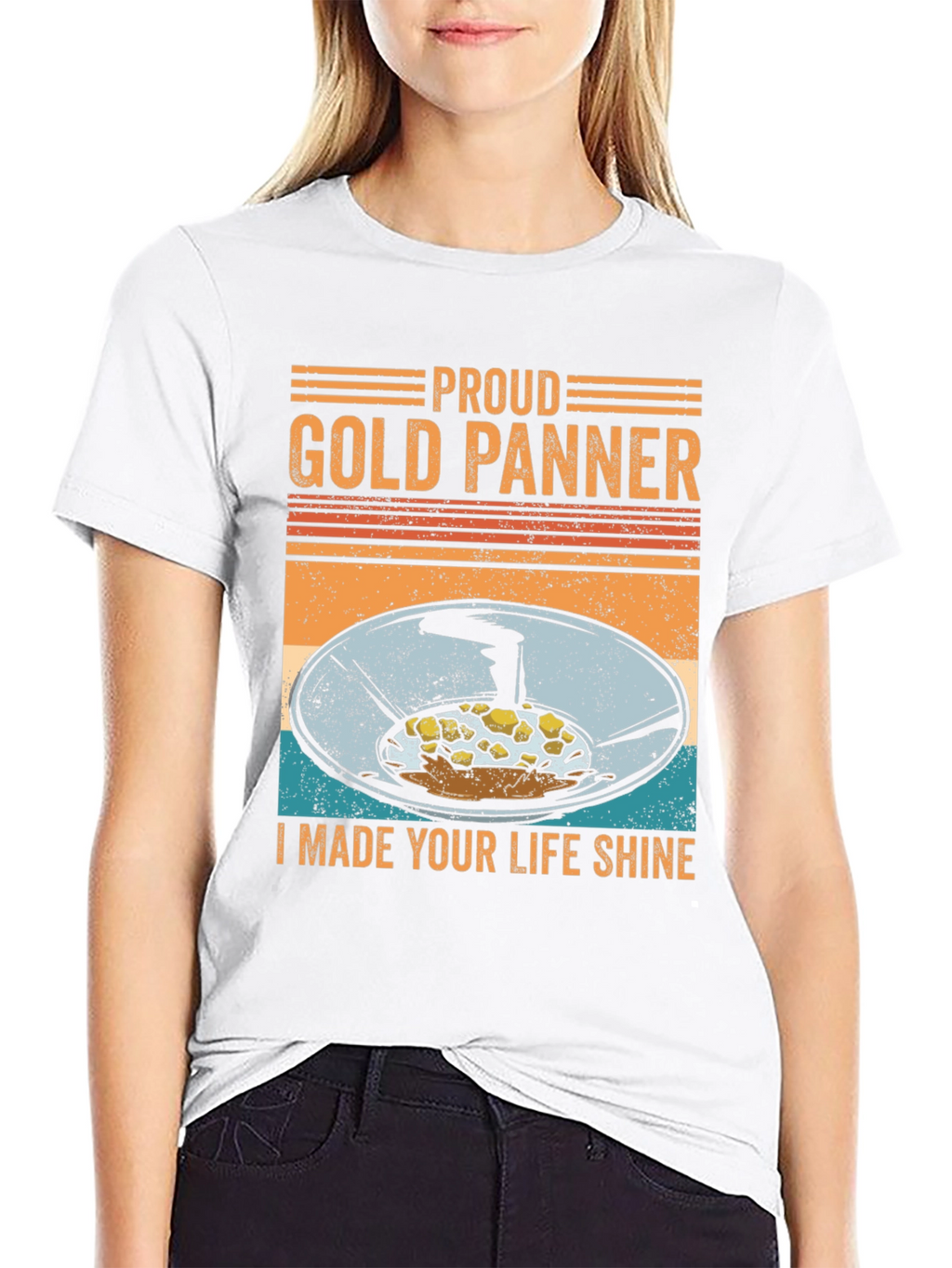 Proud Gold Panner T-Shirt