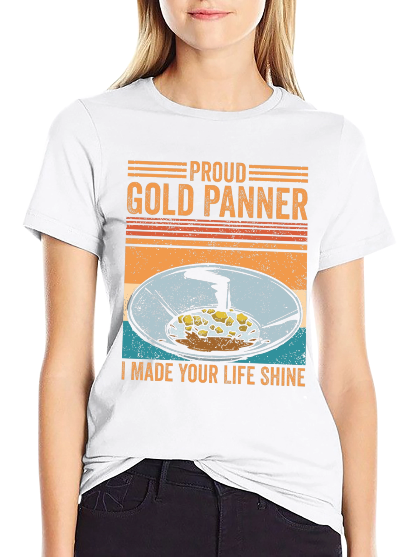 Proud Gold Panner T-Shirt