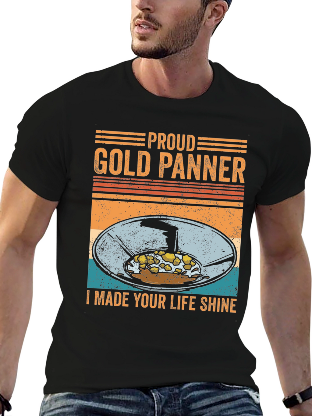 Proud Gold Panner T-Shirt