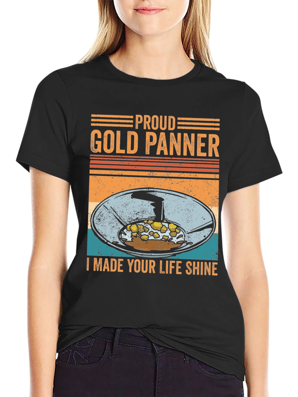 Proud Gold Panner T-Shirt