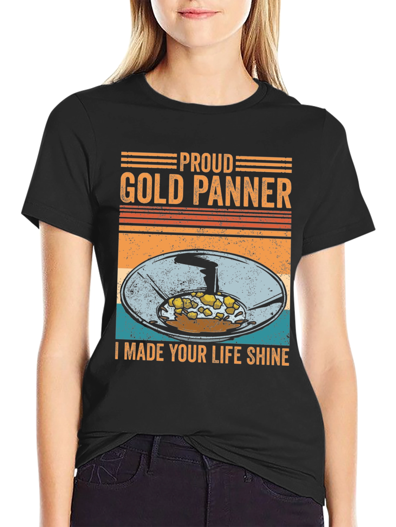 Proud Gold Panner T-Shirt