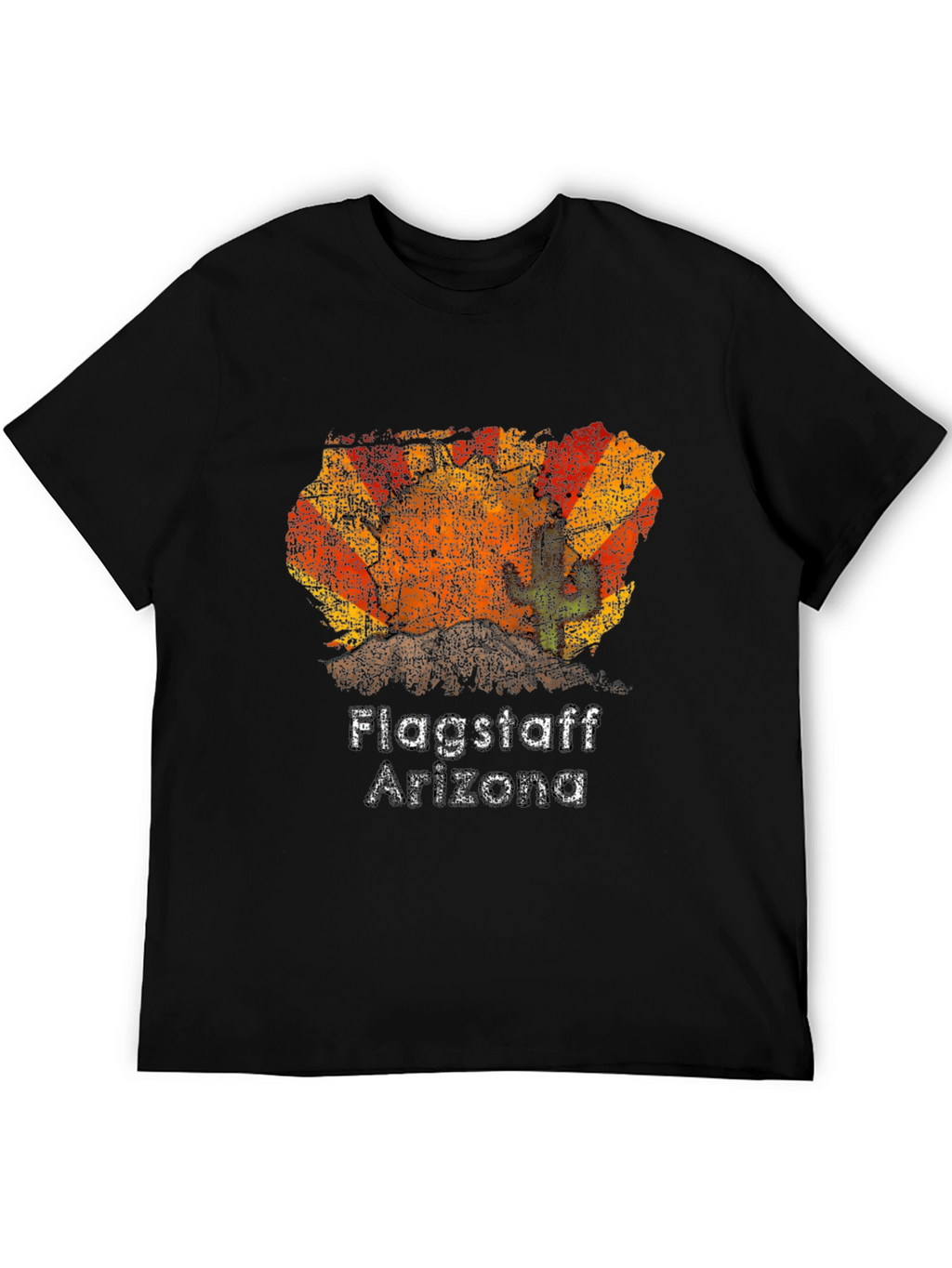Flagstaff Arizona Graphic Tee - Desert Cactus T-Shirt