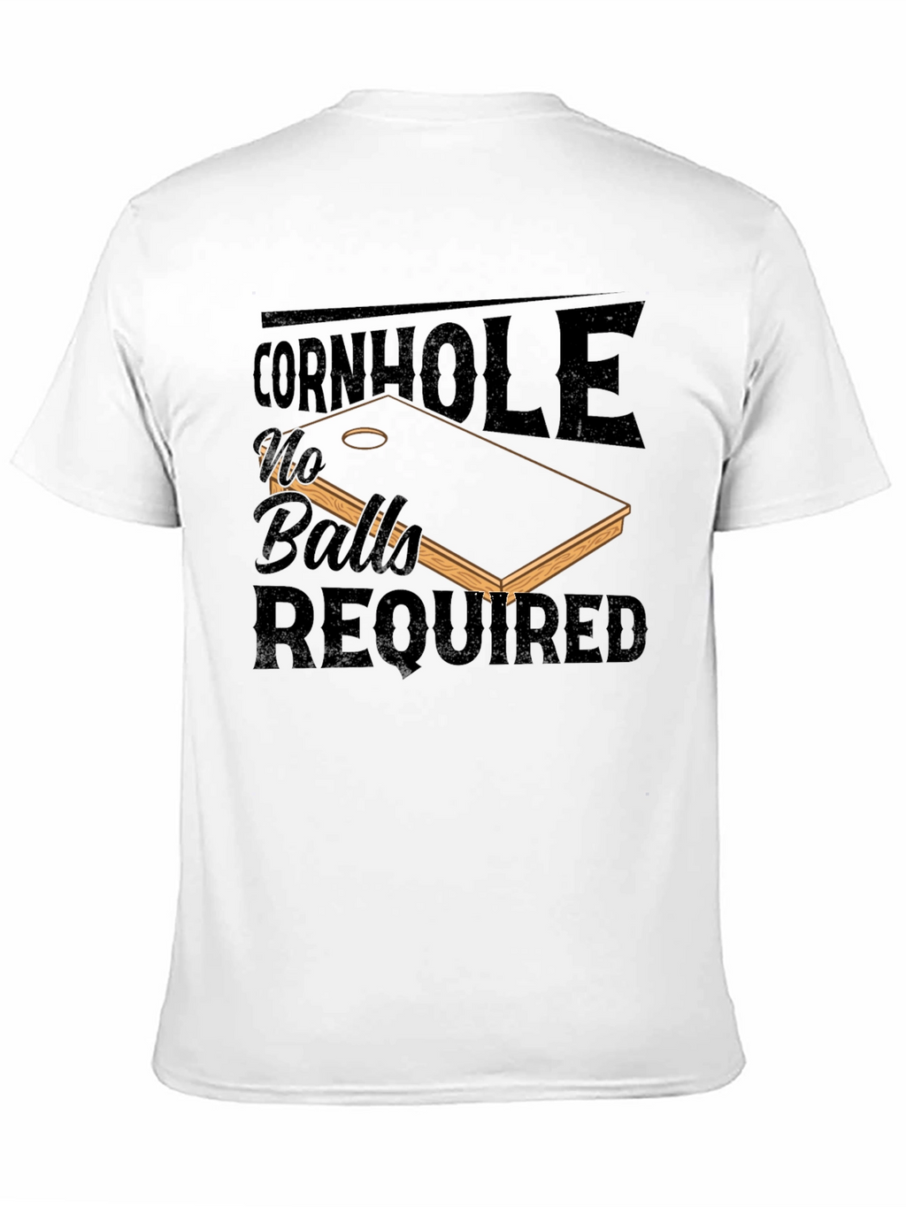 Cornhole No Balls Required T-Shirt