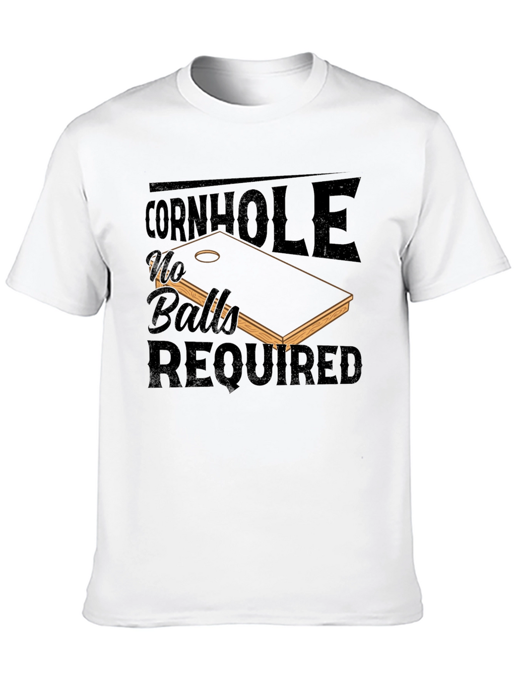 Cornhole No Balls Required T-Shirt