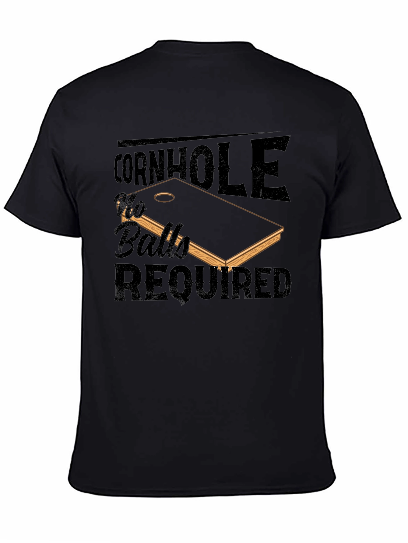 Cornhole No Balls Required T-Shirt