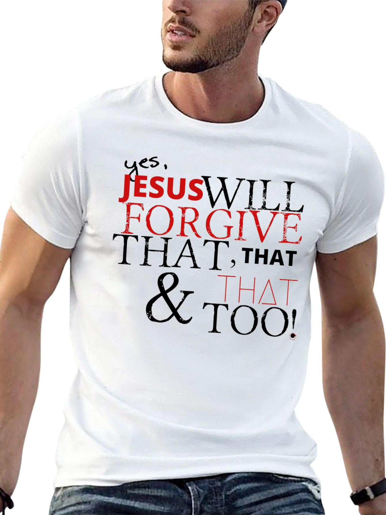 Jesus Will Forgive T-Shirt - Christian Apparel