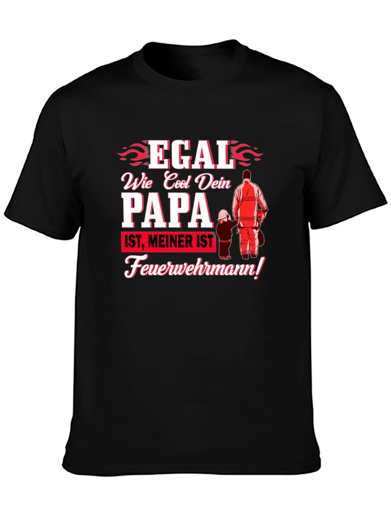 Cool Dad Firefighter T-Shirt