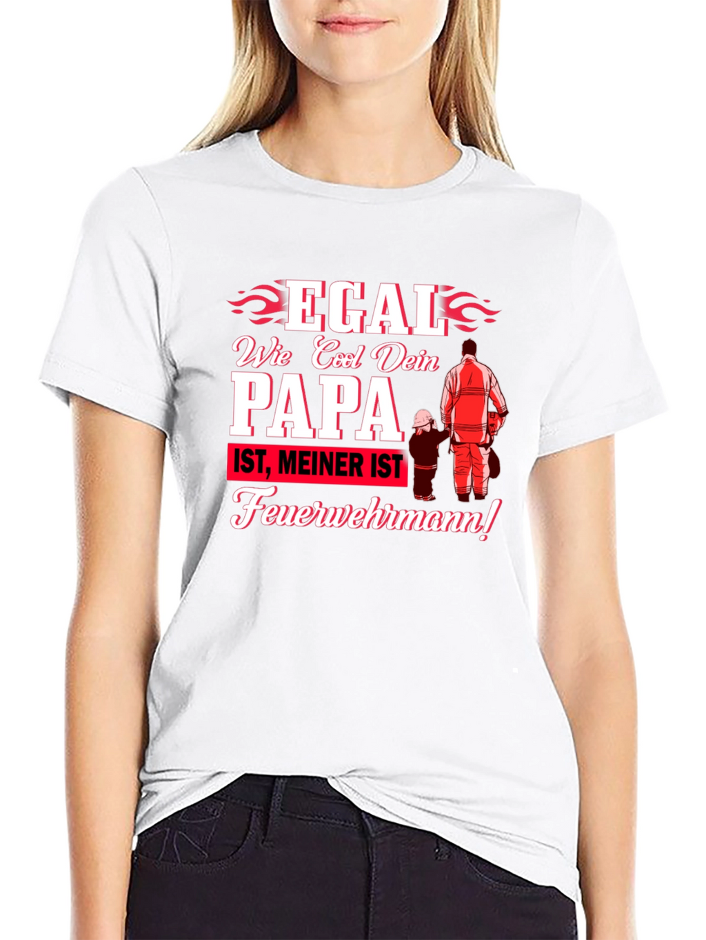 Cool Dad Firefighter T-Shirt