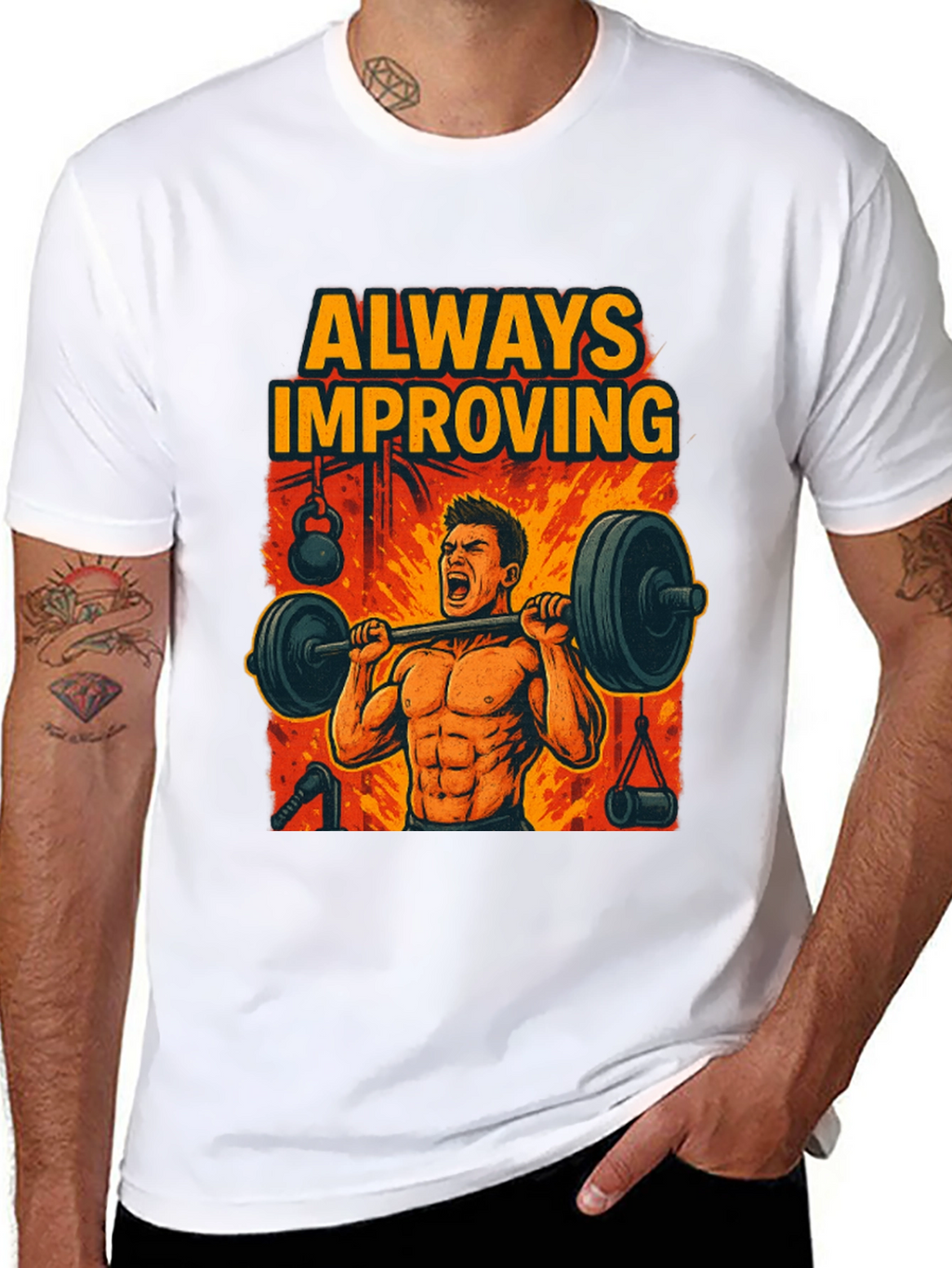 Always Improving Gym T-Shirt
