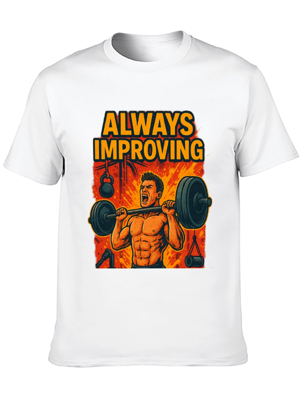 Always Improving Gym T-Shirt
