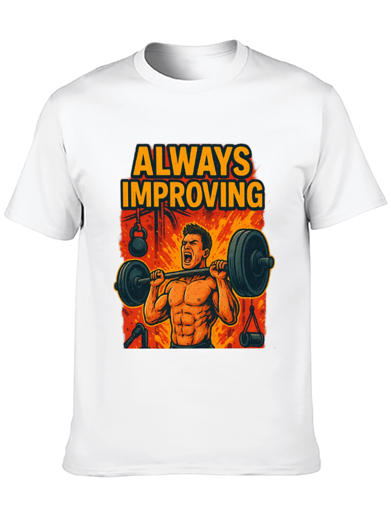 Always Improving Gym T-Shirt