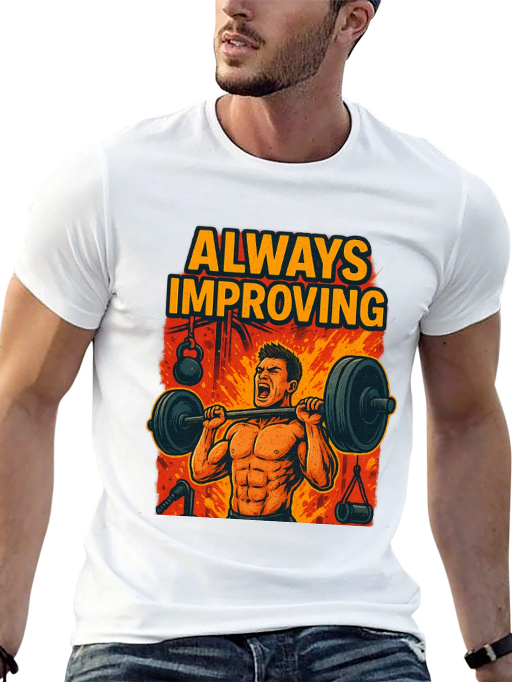 Always Improving Gym T-Shirt