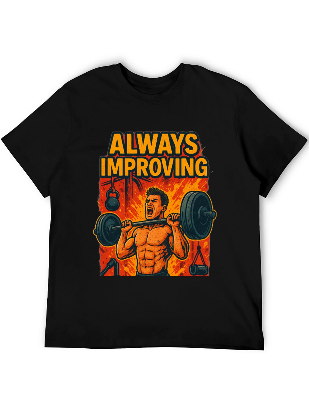 Always Improving Gym T-Shirt