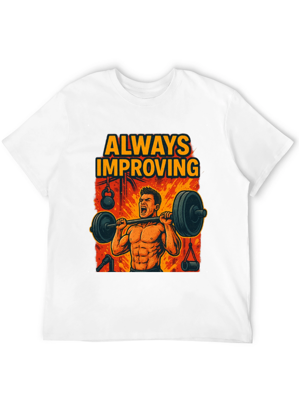 Always Improving Gym T-Shirt