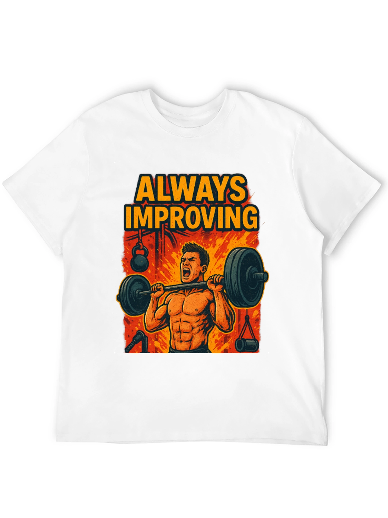 Always Improving Gym T-Shirt