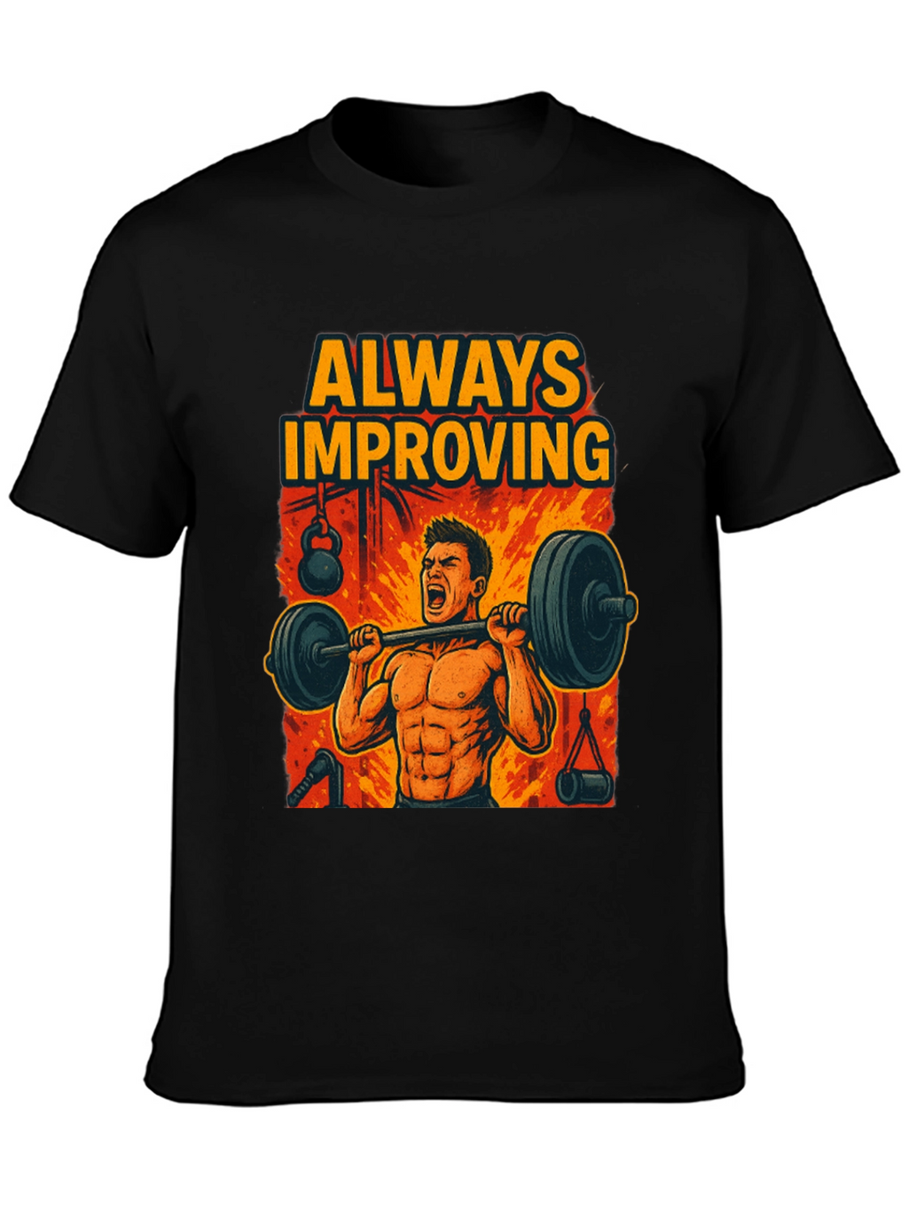 Always Improving Gym T-Shirt