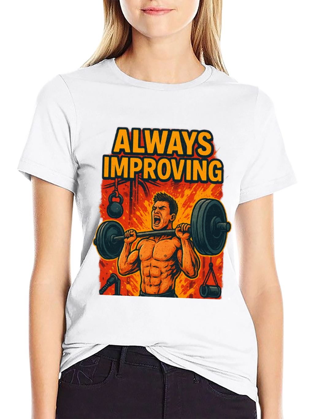 Always Improving Gym T-Shirt