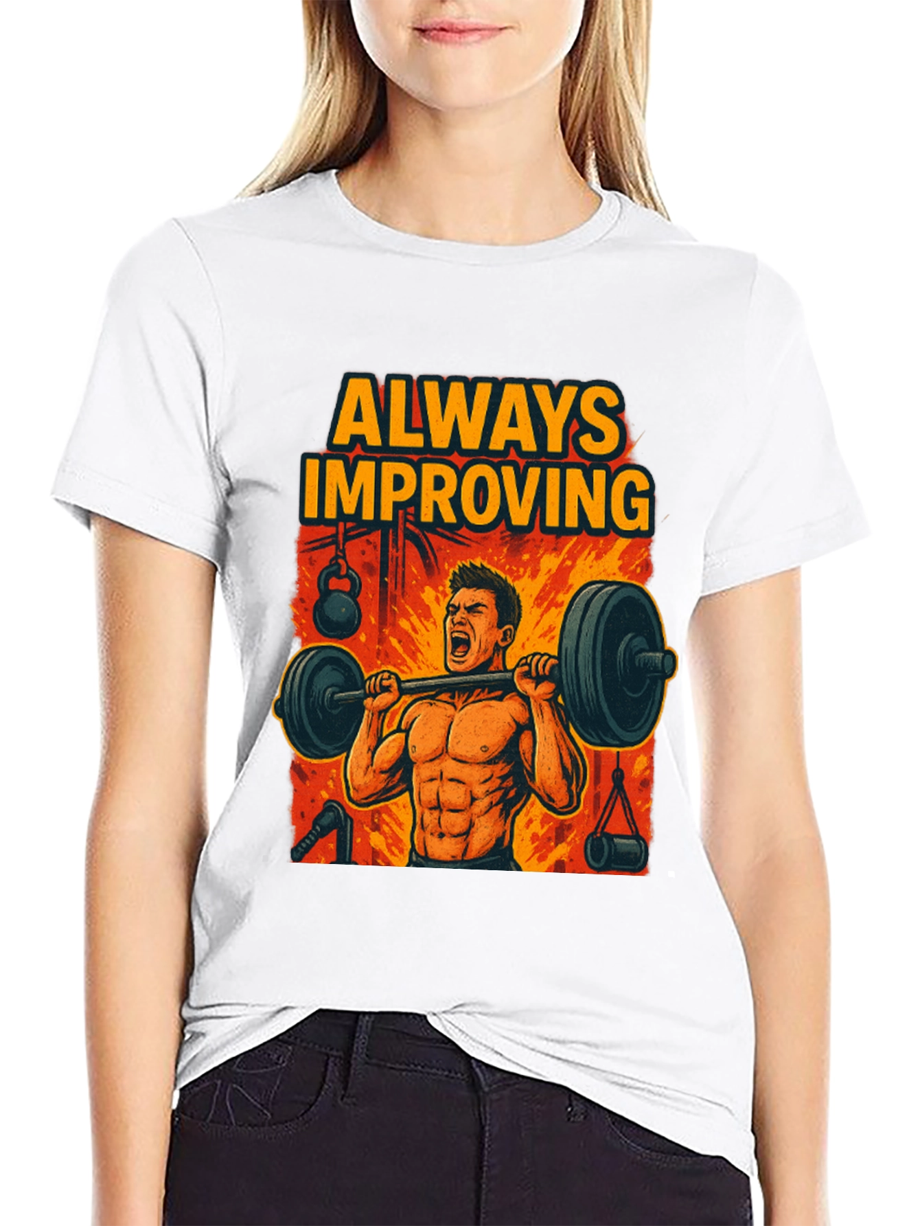 Always Improving Gym T-Shirt
