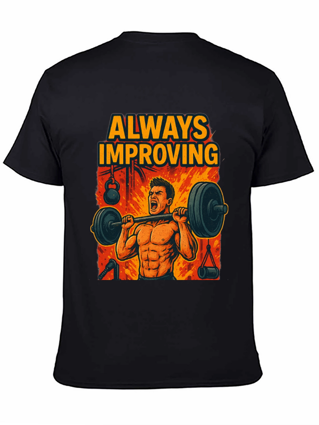 Always Improving Gym T-Shirt