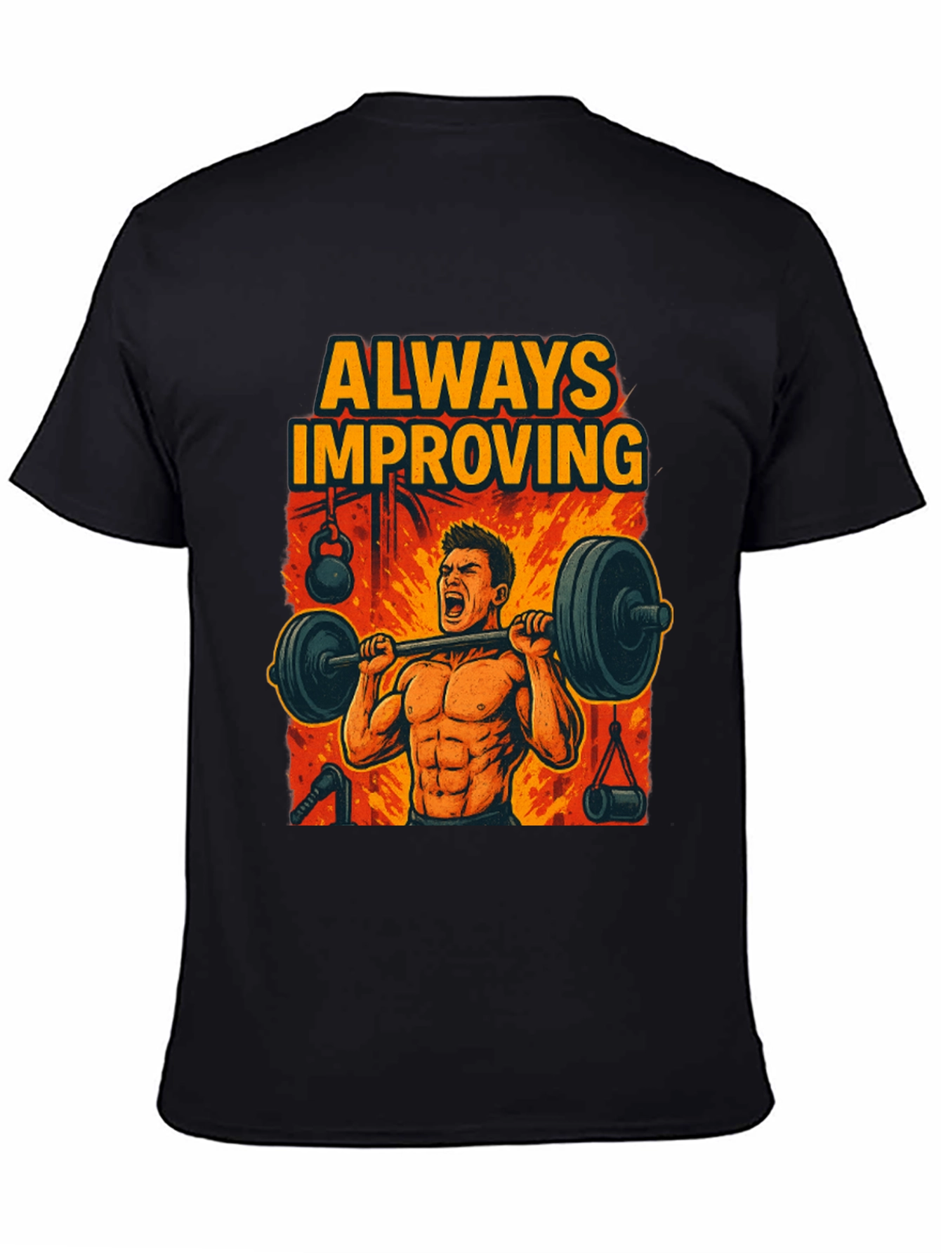 Always Improving Gym T-Shirt