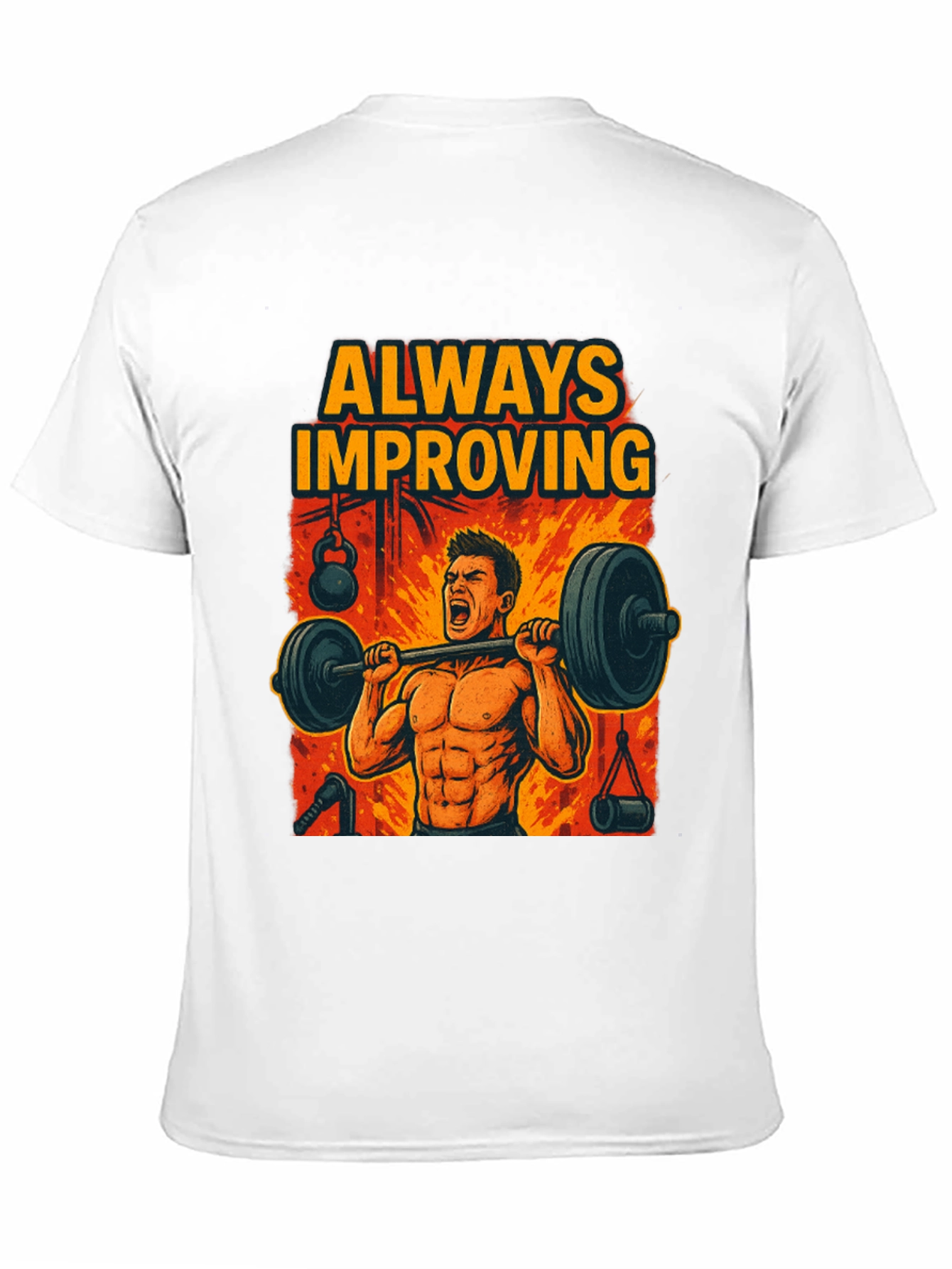Always Improving Gym T-Shirt