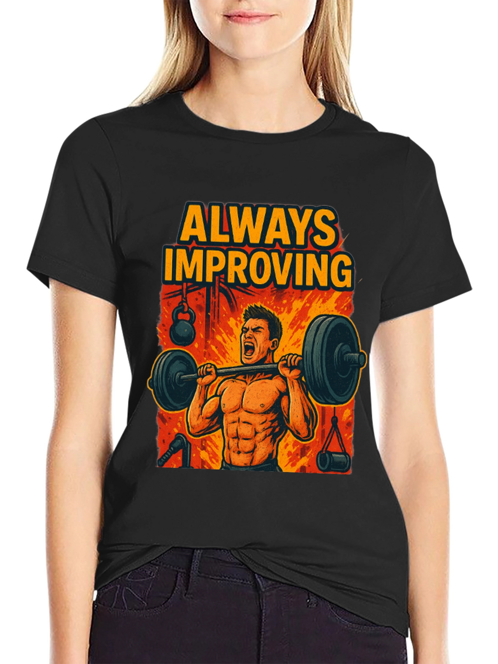 Always Improving Gym T-Shirt