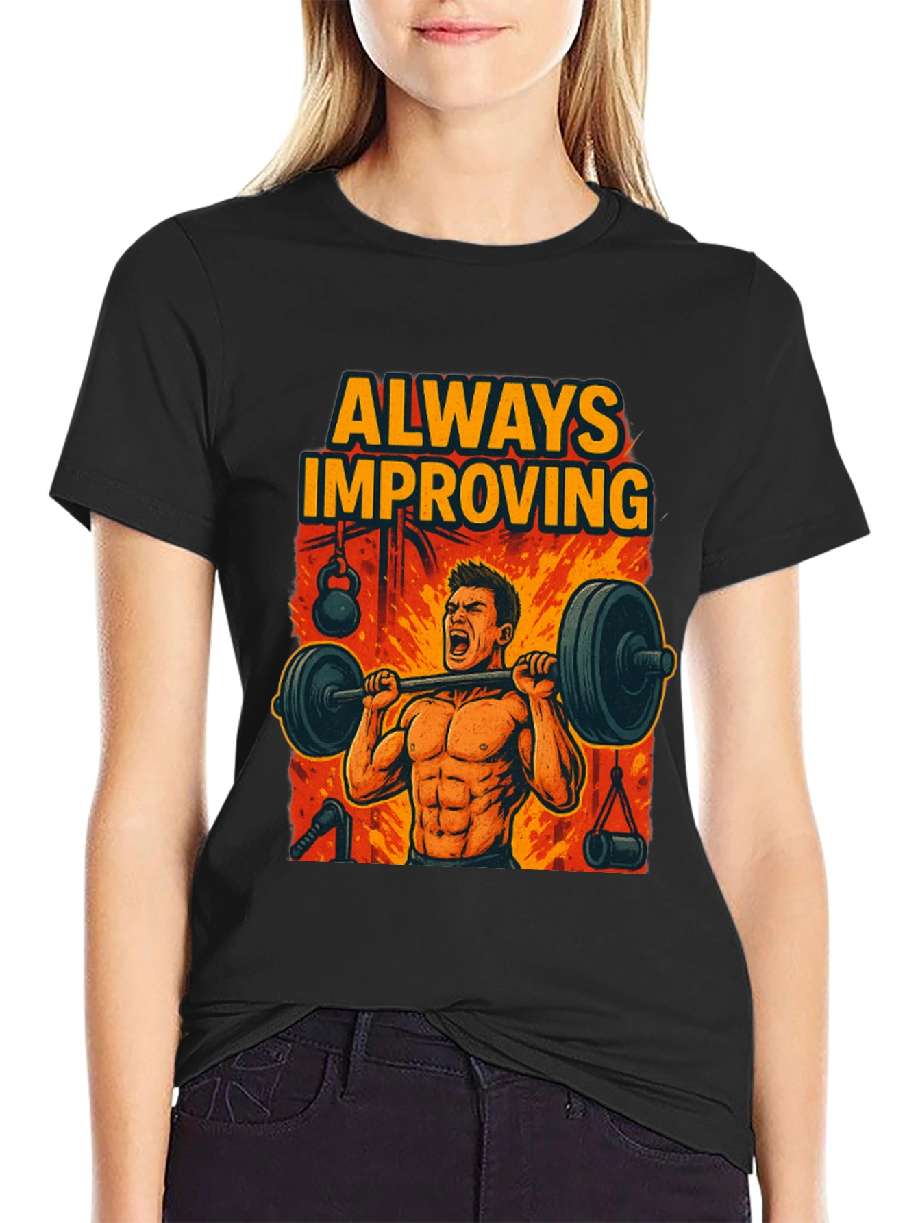 Always Improving Gym T-Shirt