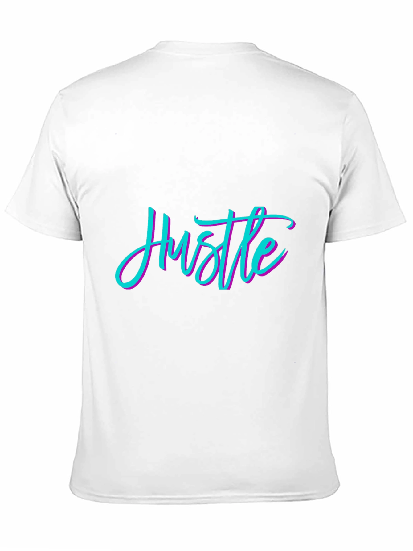 Hustle Graphic Black T-Shirt - Premium Comfort