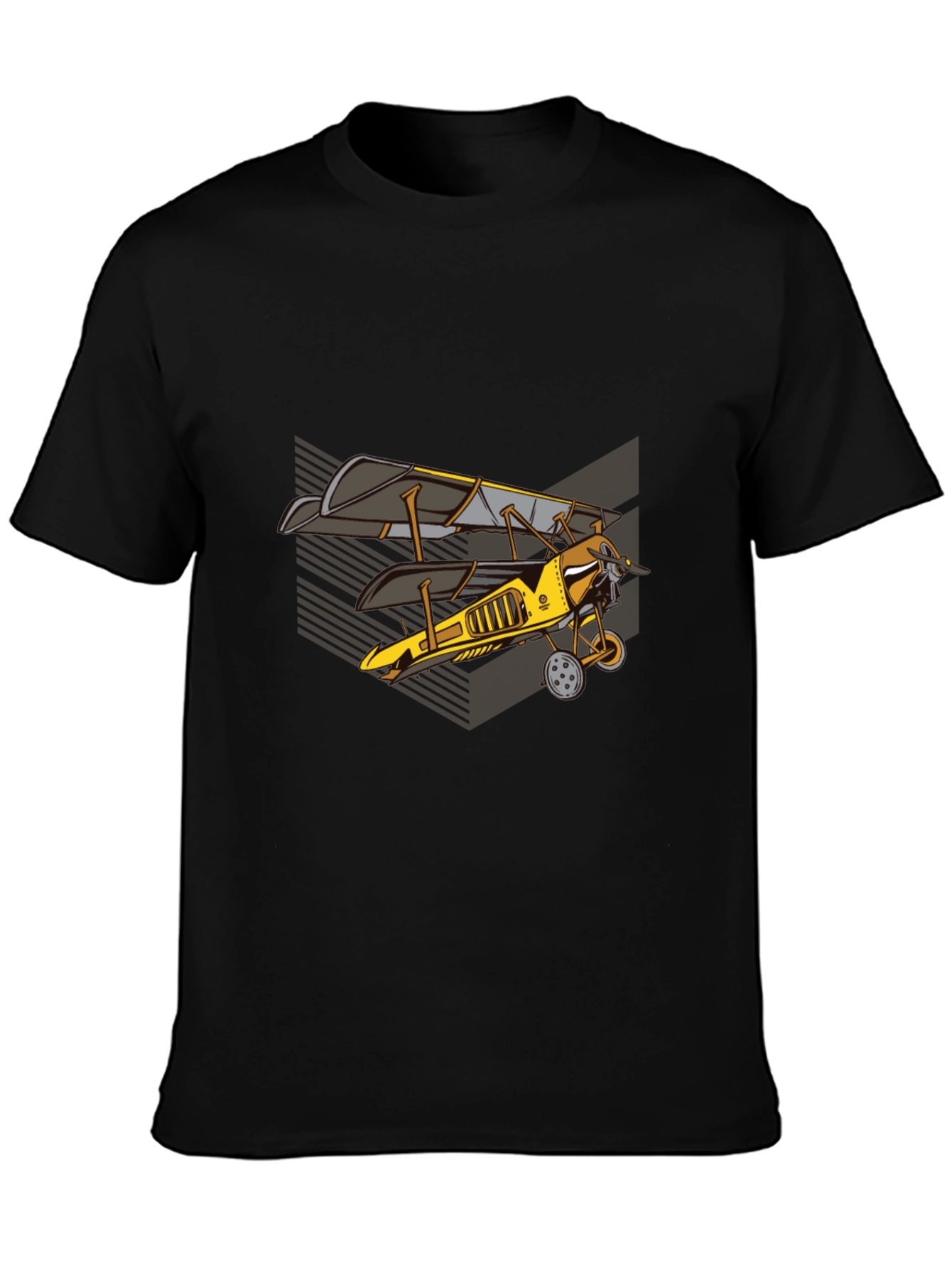 Vintage Biplane T-Shirt - Classic Airplane Tee