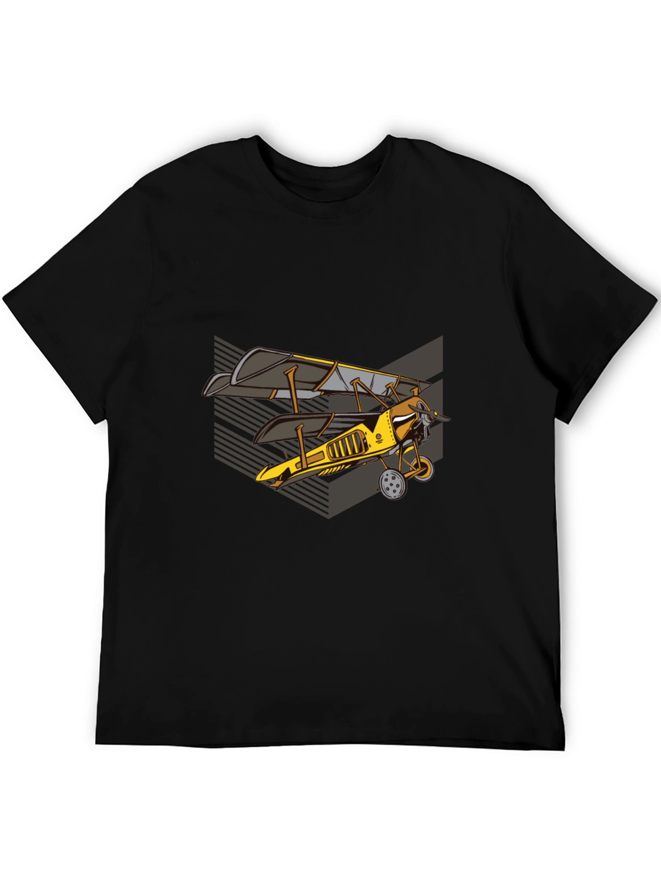 Vintage Biplane T-Shirt - Classic Airplane Tee
