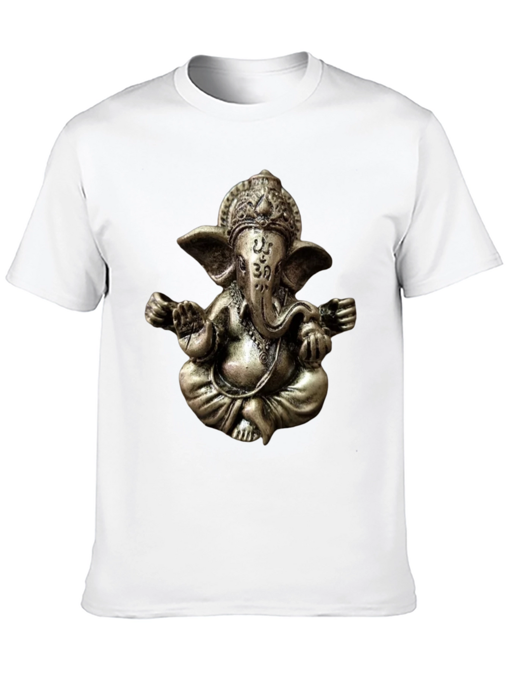 Ganesha Graphic Tee - Spiritual Om Design