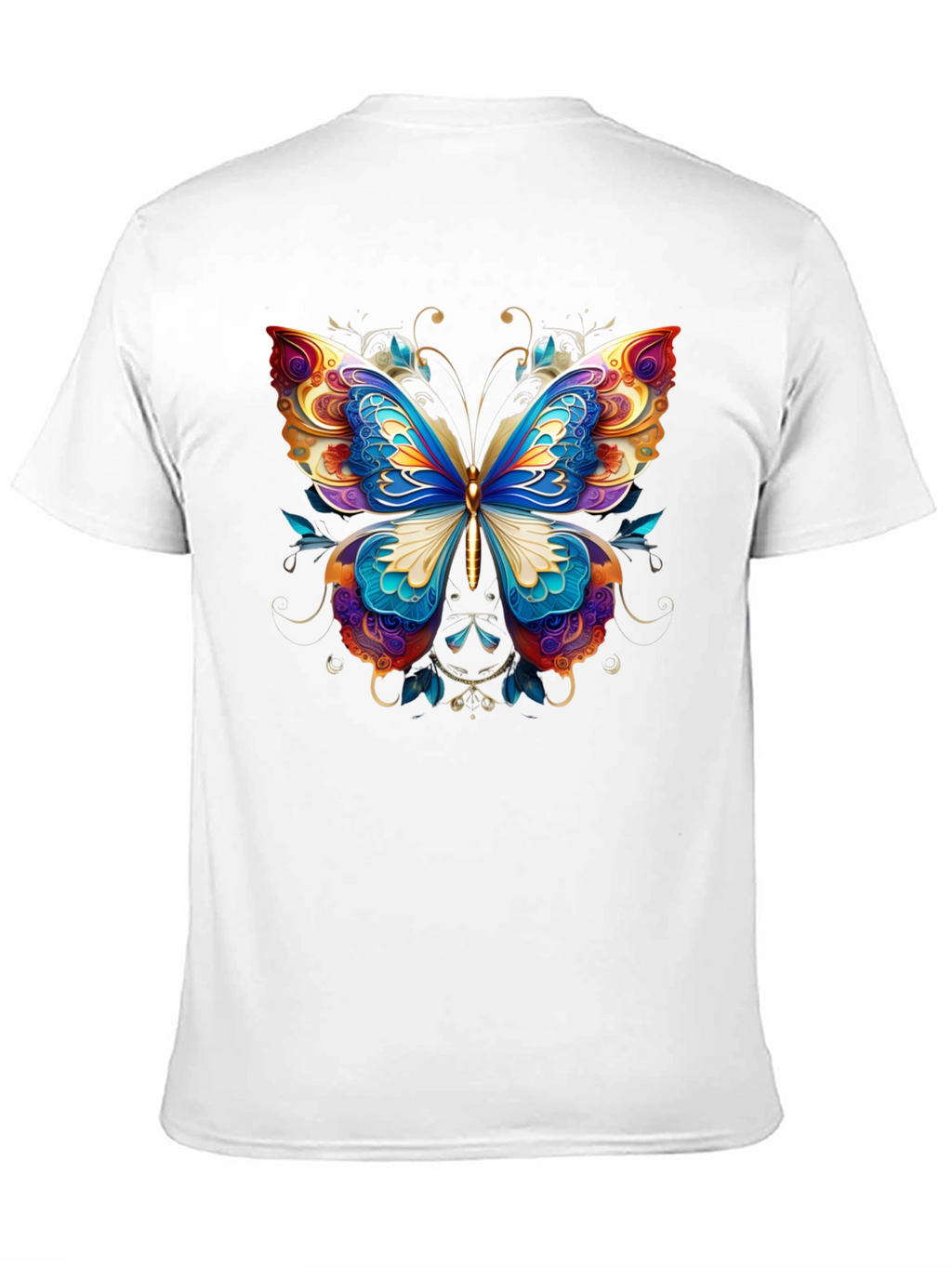 Butterfly Graphic Black T-Shirt