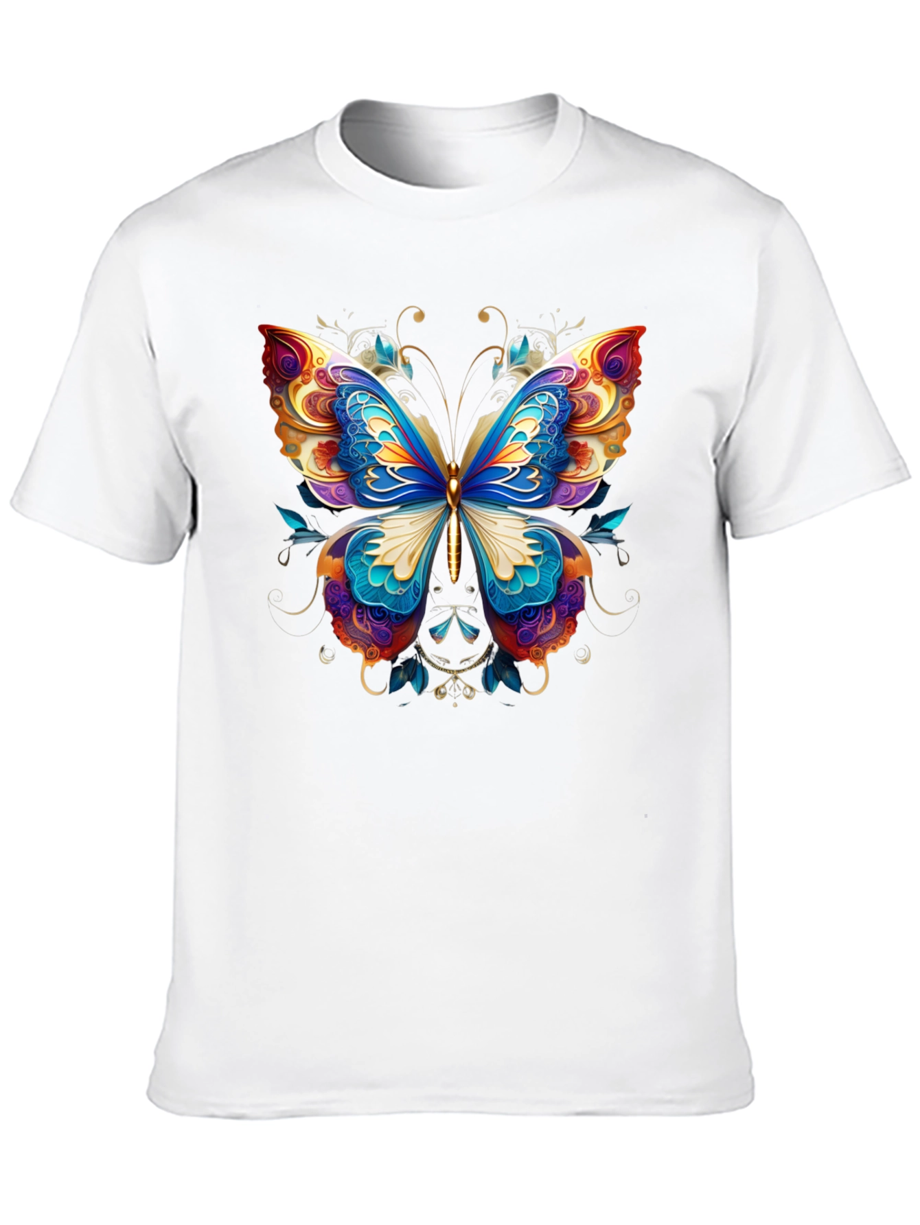 Butterfly Graphic Black T-Shirt