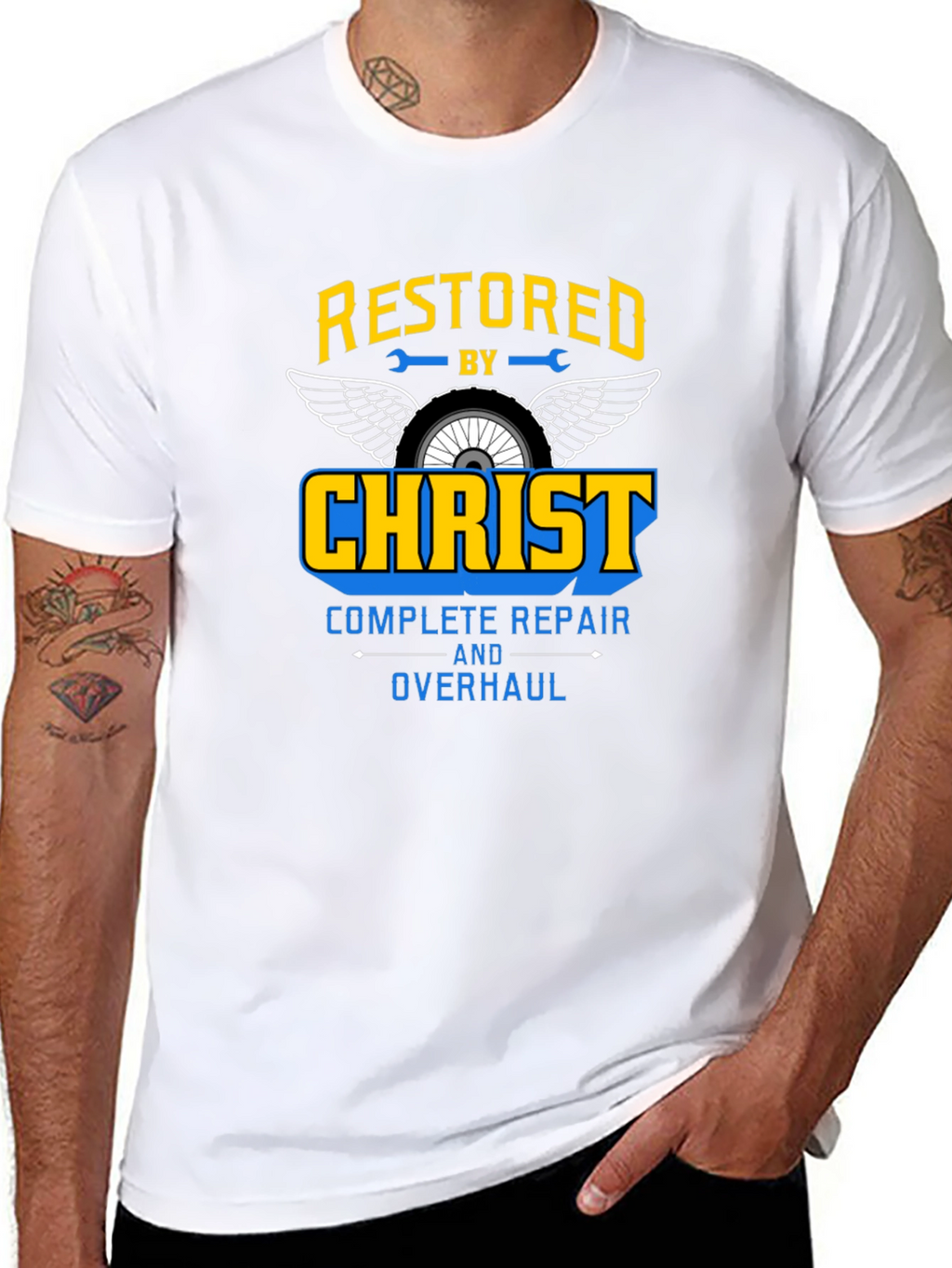 Restored by Christ T-Shirt