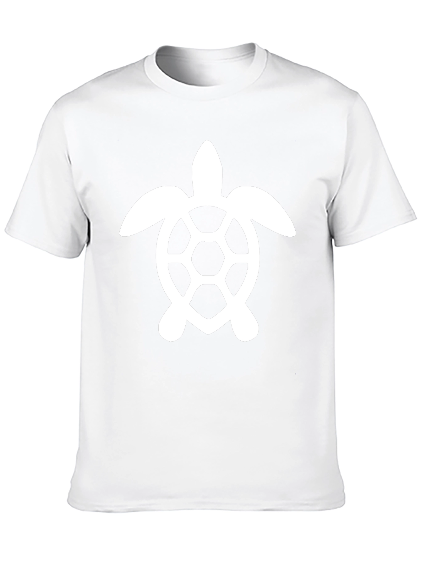 Turtle Graphic T-Shirt - Classic Crew Neck