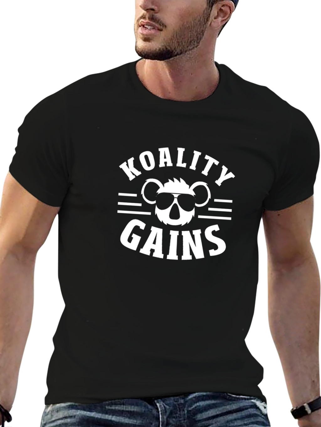 Koality Gains Graphic Tee - Black