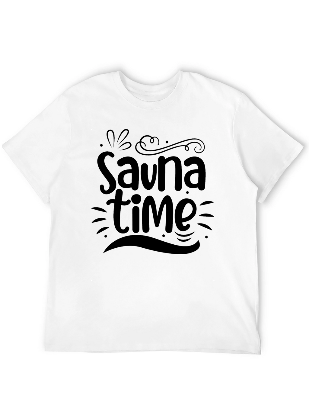 Sauna Time Graphic T-Shirt - Relaxation Tee