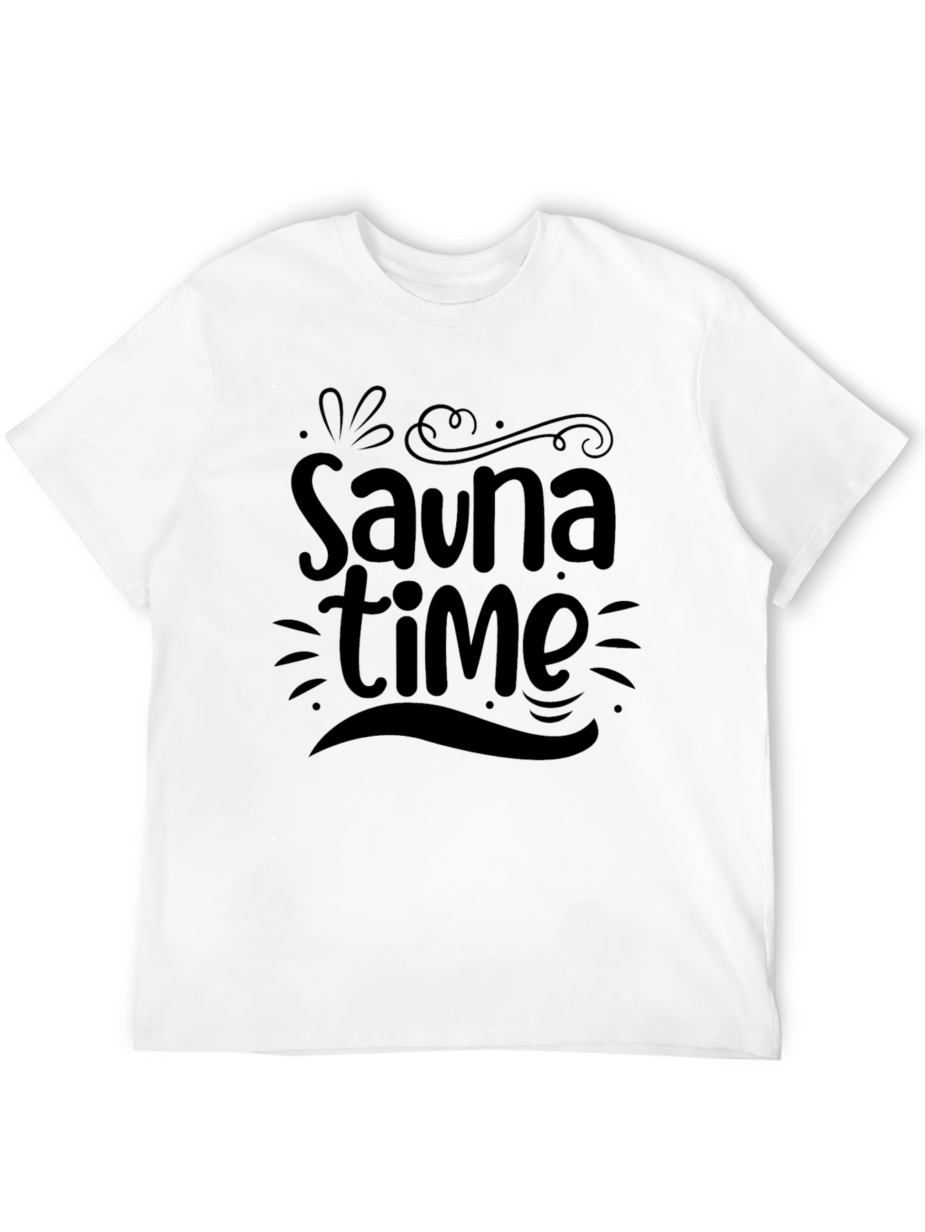 Sauna Time Graphic T-Shirt - Relaxation Tee
